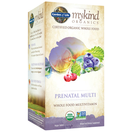 Garden of Life Mykind Organics Prenatal Multi 90 Tablets
