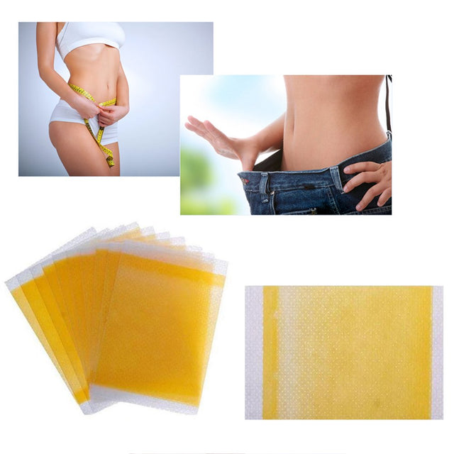 Alleauty 50Pcs Lazy Slimming Belly Patch Fast Burning Fat Lose Weight Navel Sticker