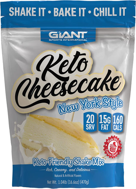 Giant Sports Keto Cheesecake and Keto Coffee