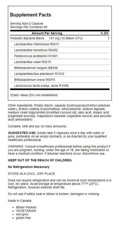 Jarro-Dophilus® EPS - 10 Billion CFU