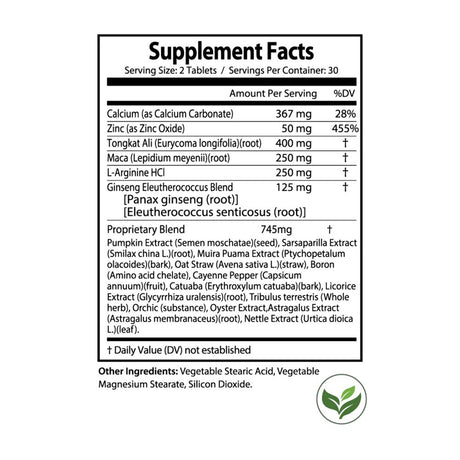 Him Enhanced Vitamin Mineral Complex | 60 Tablets