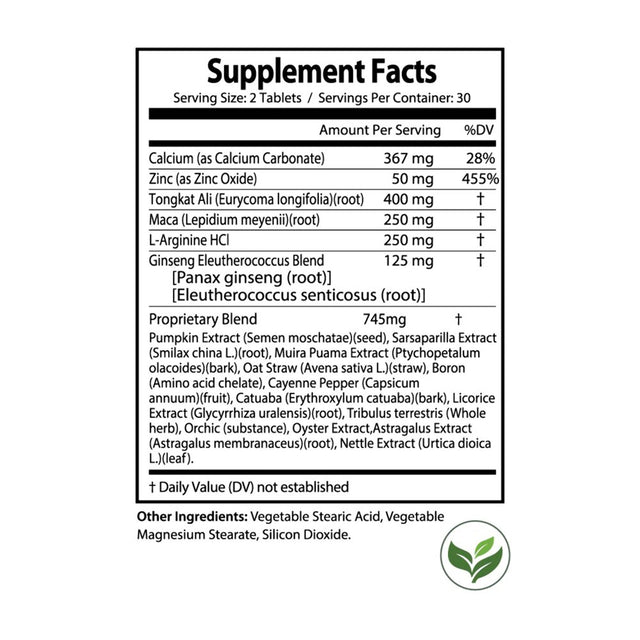 Him Enhanced Vitamin Mineral Complex | 60 Tablets