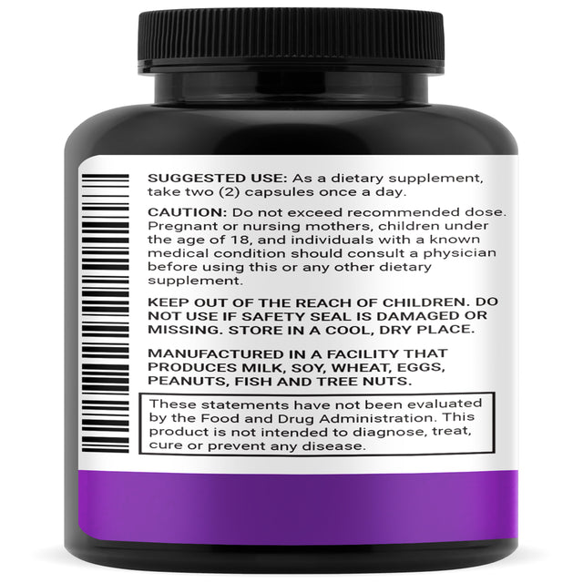 High Purity Resveratrol Capsules - 98% Trans-Resveratrol - Resveratrol Supplement - Antioxidant - Luma Nutrition