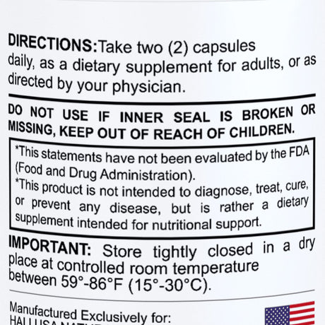 HALLVIGOR Men - Strongest Male Enhancement - Testosterone Men - Booster - 60 Cap