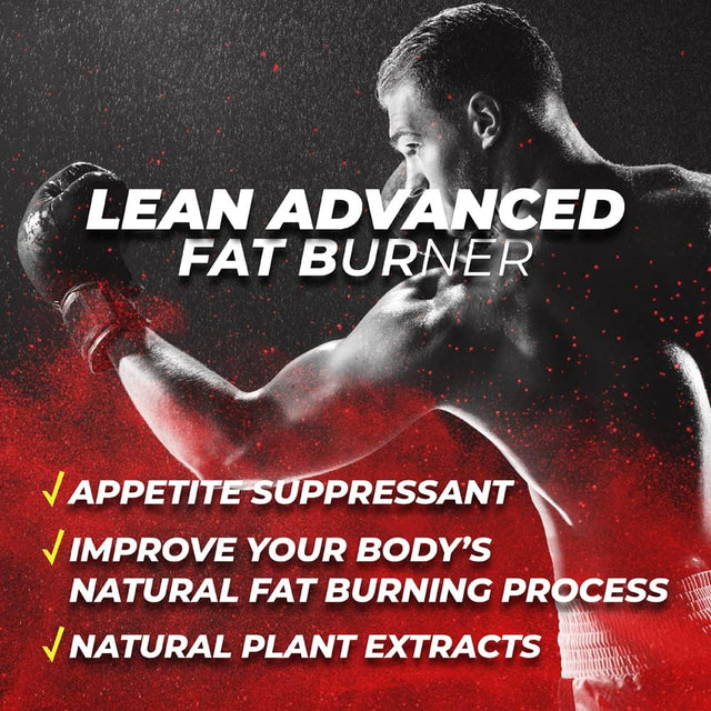 Dynamism Labs Lean Advanced Fat Burner | Garcinia Cambogia Extract, Green Tea Extract, Raspberry Ketone | Made in USA (60 Tablets)
