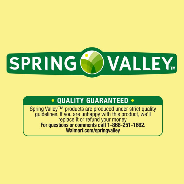 Spring Valley Green Tea Extract Vegetarian Capsules, 500 Mg, 60 Count