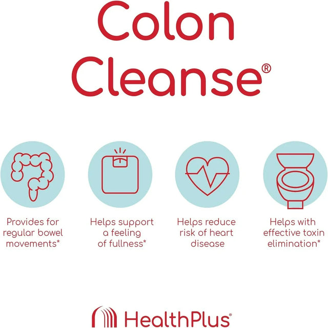 Health plus Colon Cleanse Digestive Support, 12 Ounces, 48 Servings