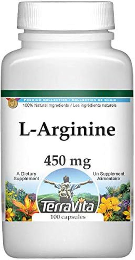 L-Arginine - 450 Mg (100 Capsules, ZIN: 525256)