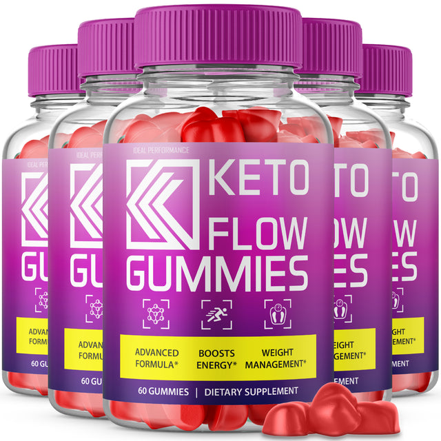 Keto Flow Gummies Keto Flow Gummy Bears for Weight Loss (5 Pack)