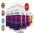 (5 Pack) Ketology Keto ACV Pills 1275Mg Dietary Supplement 300 Capsules