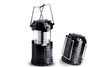 LED Collapsible Military Tac Lantern, Outdoor Rechargeable LED Flashlight Ultra Bright Collapsible Hand Lamp - Perfect Outdoor Survival Lamp (1Pc Set) (Black)