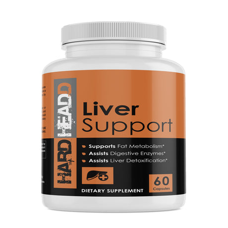 HARD HEADD Liver Support Supplement – Body Detox and Cleansing – Natural Vitamin a Source – Boost Metabolism