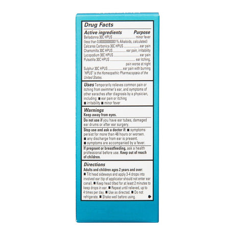 Hyland'S Earache Drops, Natural Relief of Earaches, Swimmers Ear and Allergies, 0.33 Oz