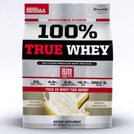 100% True Whey, Vanilla Cheesecake, 5 Pound