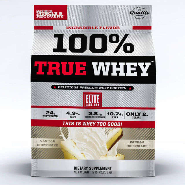 100% True Whey, Vanilla Cheesecake, 5 Pound