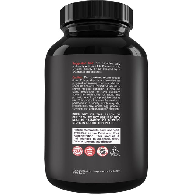 Extra Strength Testosterone Booster for Men - Supplement for Men