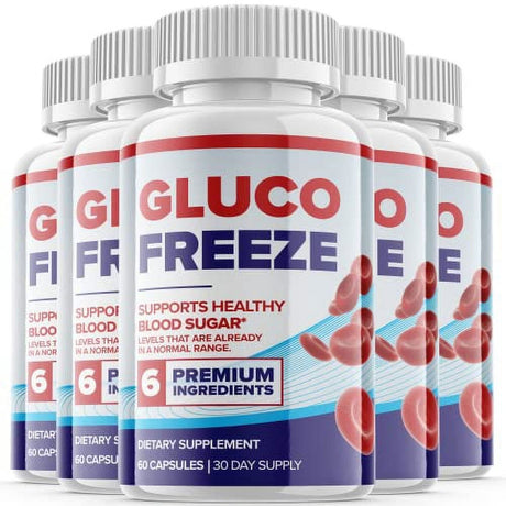 Gluco Freeze Supplement Pills (5 Pack)