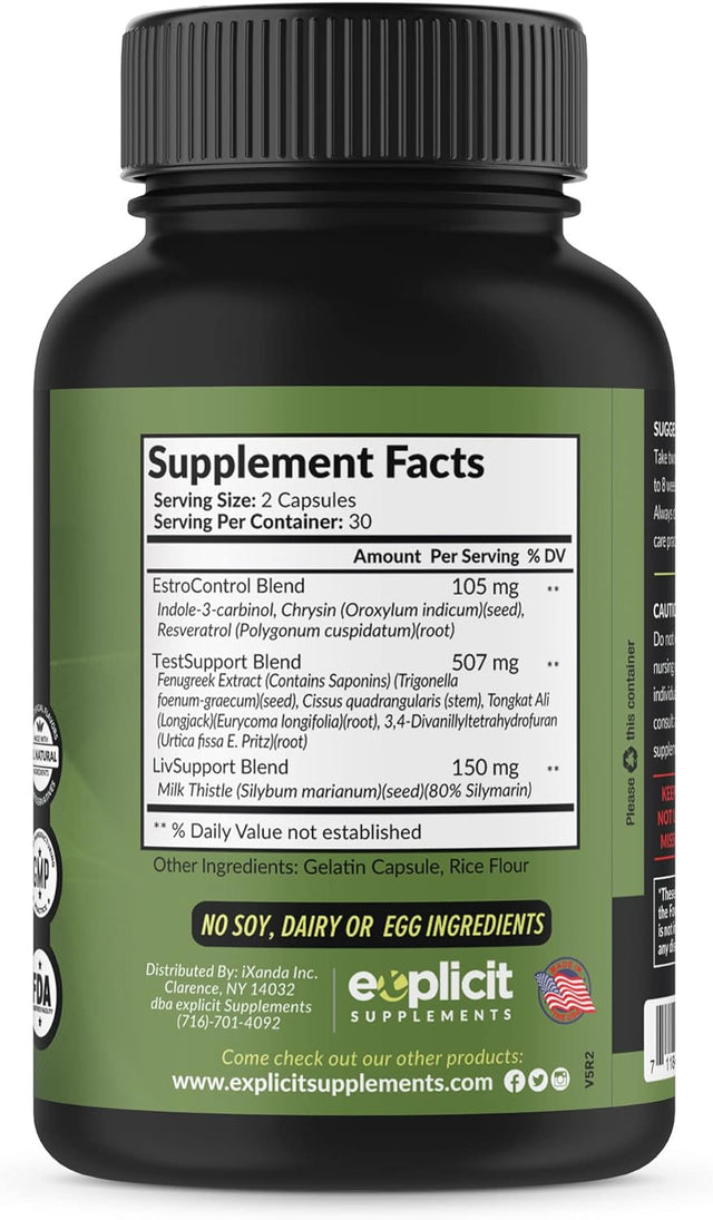 Keep Those Gains PCT 3-In-1 - Post Cycle Therapy - 60 Capsules