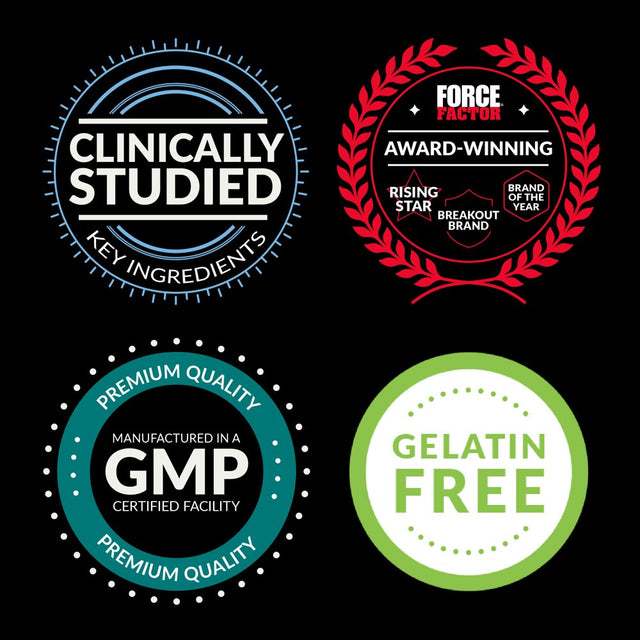 Force Factor Leanfire Thermo, Fat Burner Gummies, Berry Burst, 60 Gummies