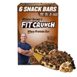 FITCRUNCH Snack Size Protein Bars, Designed by Robert Irvine, World’S Only 6-Layer Baked Bar, Just 3G of Sugar & Soft Cake Core (Chocolate Chip Cookie Dough)