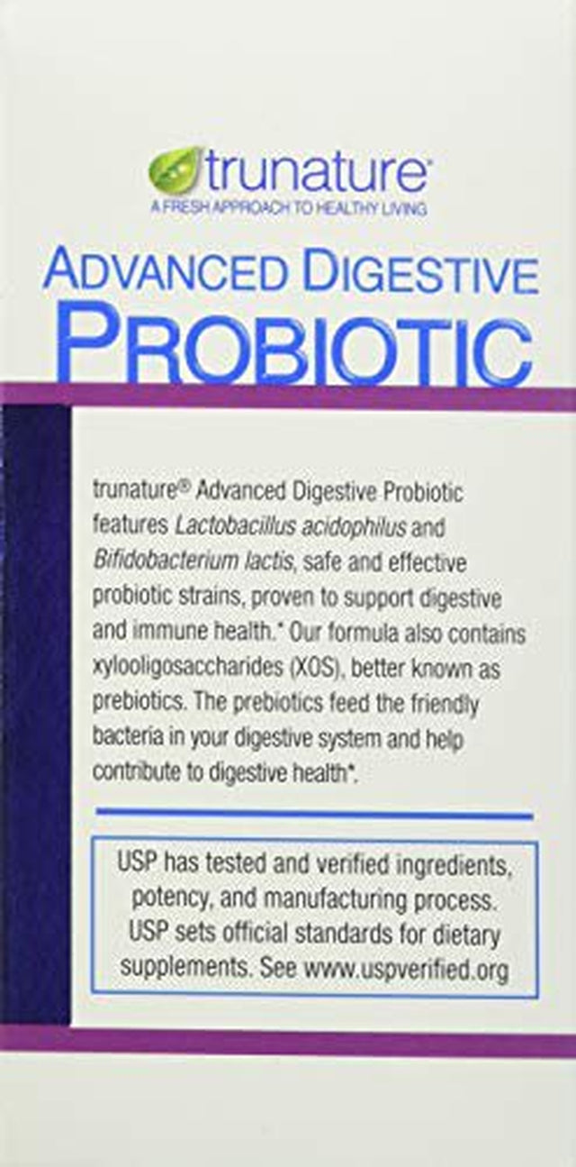 Trunature Advanced Digestive Probiotic, 100 Capsules