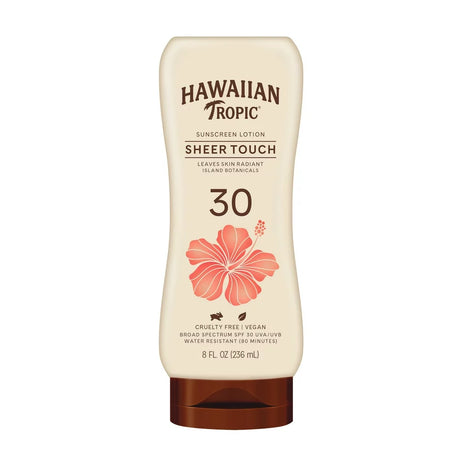 Hawaiian Tropic Sheer Touch Ultra Radiance Lotion Sunscreen SPF 30, 8Oz