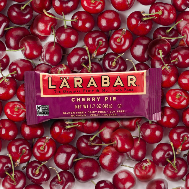 Larabar, Fruit & Nut Bar, Chocolate Coconut Chew, Gluten Free, Vegan (16 Bars) & Fruit & Nut Bar, Cherry Pie, Gluten Free, Vegan (16 Bars)