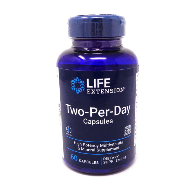 Life Extension Two-Per-Day - 60 Capsules