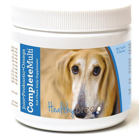 Healthy Breeds 192959009064 Sloughi All in One Multivitamin Soft Chew - 60 Count
