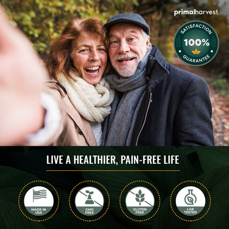 Joint Supplements by Primal Harvest, Primal Flex Joint Support 60 Pills