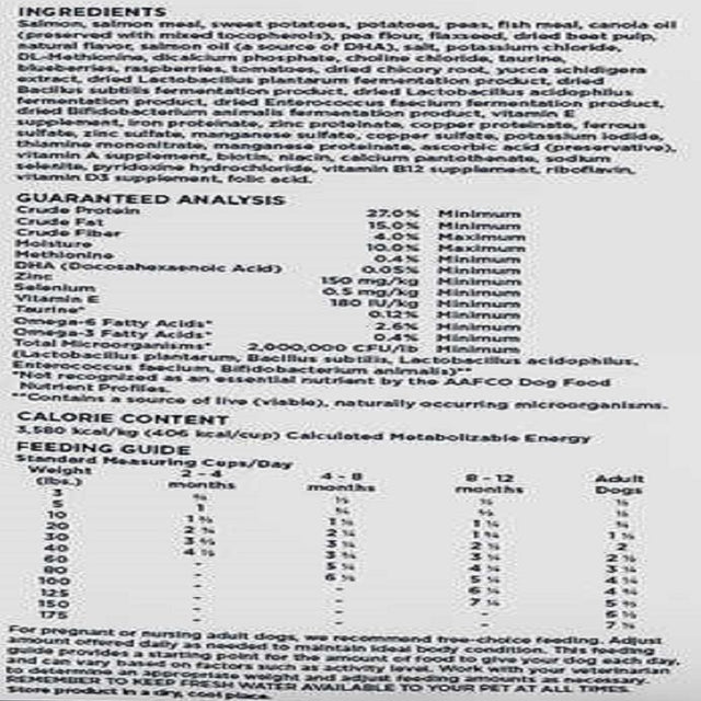 Kirkland Signature Nature'S Domain Salmon Meal & Sweet Potato Dog Food 35 Lb.