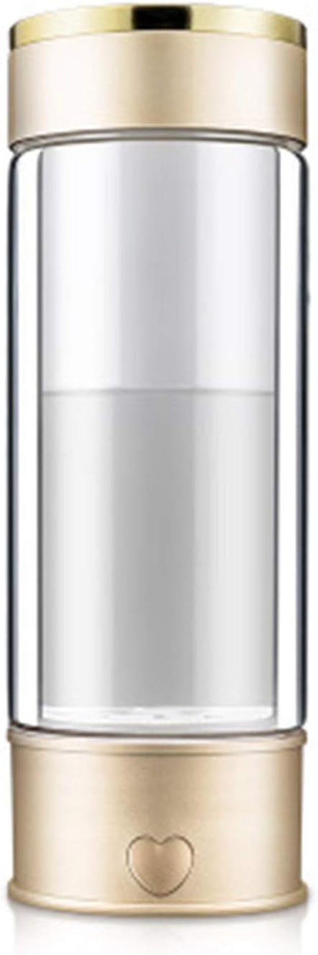 Portable 3 Minute Hydrogen-Rich Water Bottle Rechargeable High Concentration Hydrogen Generator Glass Bottle Anti-Aging Anti-Oxidation Alkaline Water Generator