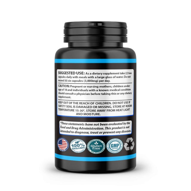Extra Strength Nitric Oxide Supplement L Arginine 3X Strength Highest Potency