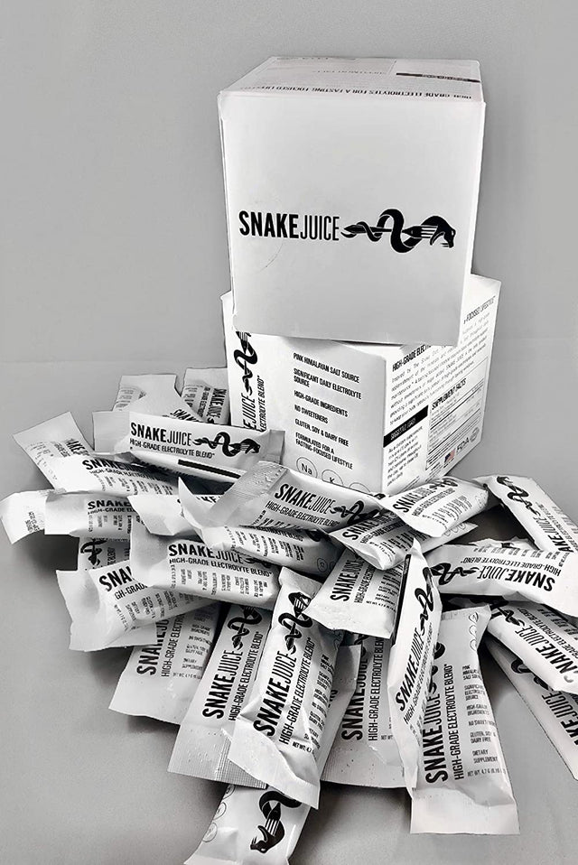 Keto Diet Electrolyte Powder, Unflavored, Fasting-Focused Supplement Beverage Mix, 30 Easy-Open Packets