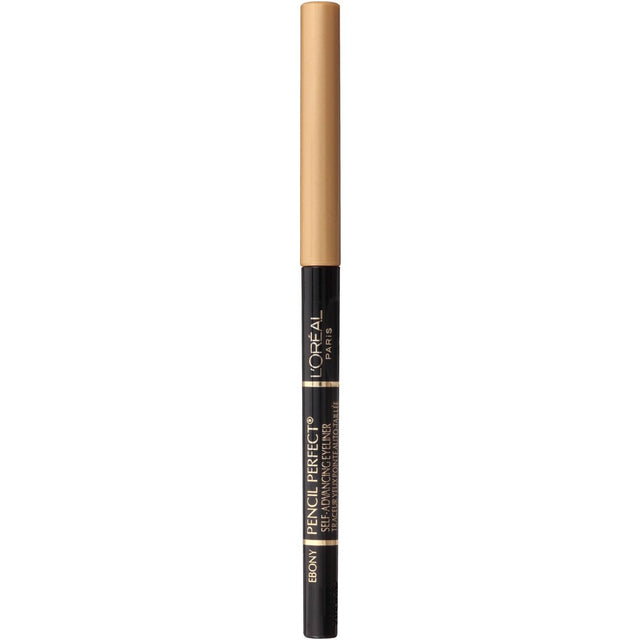 L'Oreal Paris Pencil Perfect Self Advancing Eyeliner, Ebony