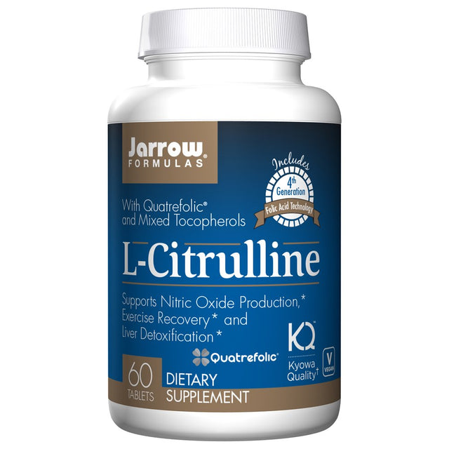 Jarrow Formulas L-Citrulline, Supports Liver Health, 60 Tabs