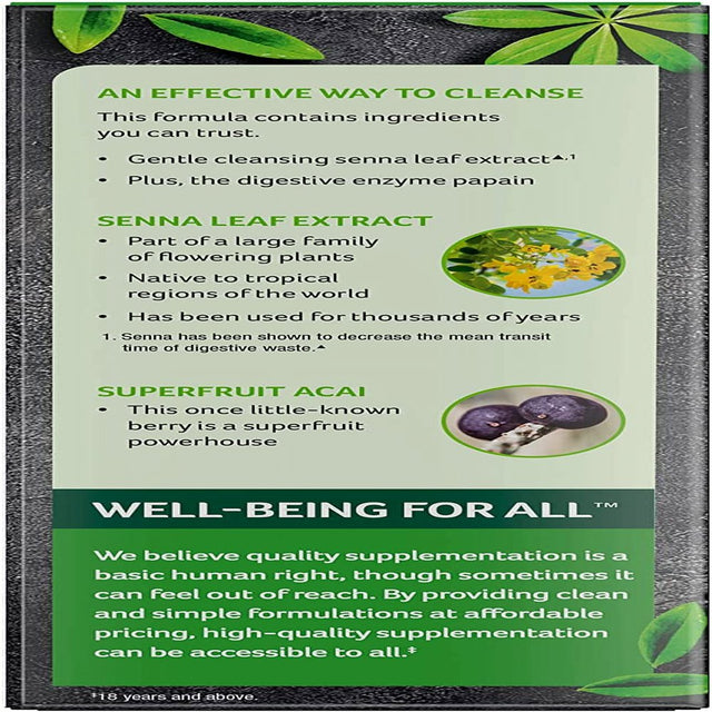 Fast-Absorbing Organic 7-Day Colon Cleansing & Natural Detox Supplement (42 Ct)