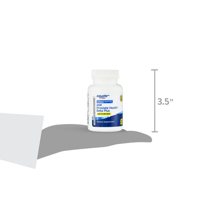 Equate Men'S Prostate Health Beta plus Advanced, 60 Count