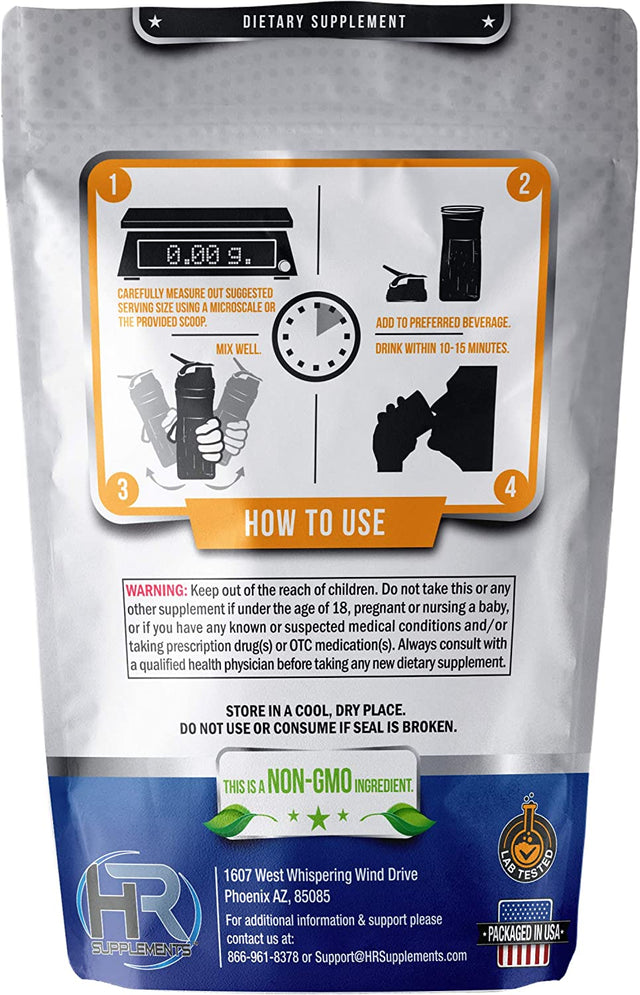 L-Glutamine Powder - Support Muscle Growth Support & Enhanced Muscle Protein Synthesis - 500 Grams