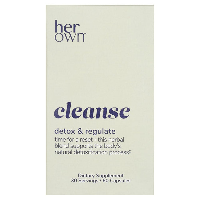 Her Own Colon Cleanse Capsules, 60 Ct