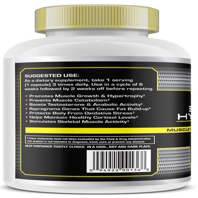 House of Muscle 3-Beta-Hydroene - Muscle Building Supplement - 90 Capsules - Muscle Growth - Anti-Catabolic - Anabolic - Boost Testosterone