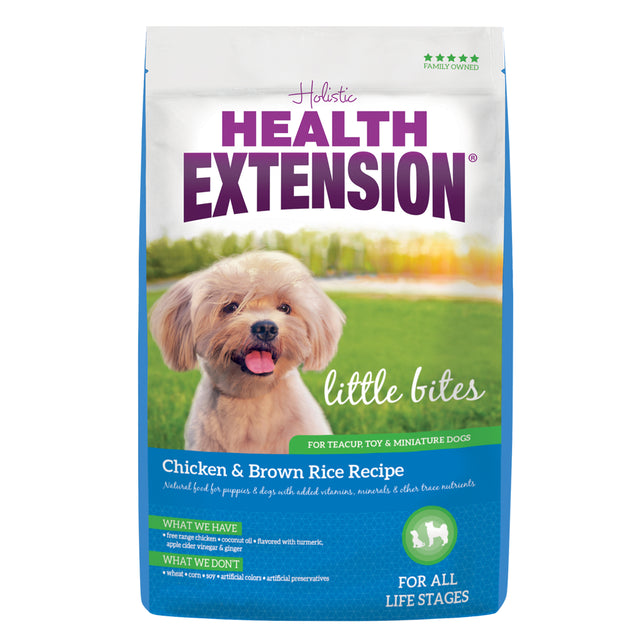 Health Extension Little Bites All Stages Dry Dog Food, 4 Lb