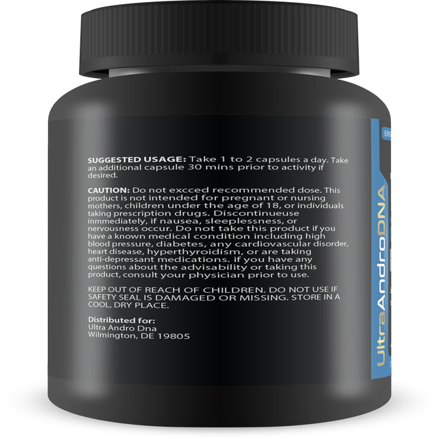Alpha Testo Boost - Ultra Andro Dna Testosterone Support - Natural Testosterone Booster for Men - Feel Alpha Power and Youth with This Powerful Male Formula