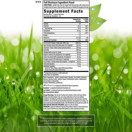 Irwin Naturals Prosta-Strong - Prostate Health Support with Saw Palmetto, Lycopene, Pumpkin Seed & More - 90 Liquid Softgels (Pack of 2)