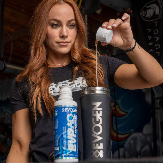 Evogen EVP AQ Unflavored | Premium Liquid Glycerol, Betaine Anhydrous, S7, Sodium Ascorbate, Hydration, Electrolytes
