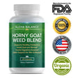 Horny Goat Weed Blend - Libido Support - Natural Suplement for Men & Women by Aloha Balance