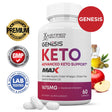 Genesis Keto ACV MAX Pills 1675Mg Alternative to Gummies Dietary Supplement 60 Capsules