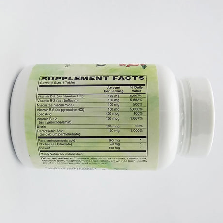 Holly Hill Health Foods, B Complex 100 Vegetarian Formula, 100 Tablets