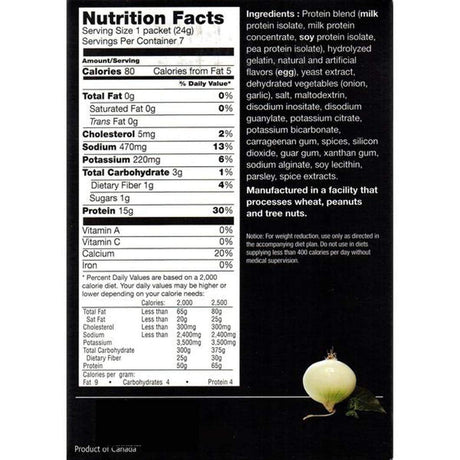 Protiwise - High Protein Diet Soup | Cream of Chicken | Low Calorie, Low Fat, Low Sugar (7/Box)