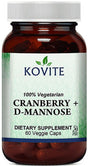 Kovite Kosher Cranberry + D-Mannose - 60 Vegetable Capsules